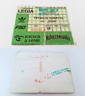 bilet LEGIA Warszawa - STOMIL Olsztyn 18.03.1995