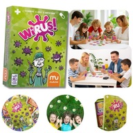 GRA KARCIANA VIRUS DLA DZIECI WSPANIAŁY CZAS Z RODZINĄ PRZYJACIÓŁMI KAŻDEGO