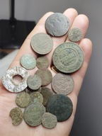 18 monet Trojak Królestwo Polskie Trojak XW 1gr KP Kopiejki boratynki inne