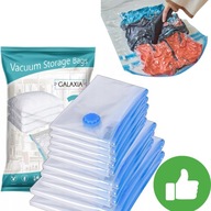 WORKI PRÓŻNIOWE NA UBRANIA POŚCIEL ZESTAW 12 SZTUK 4 ROZMIARY MOCNE