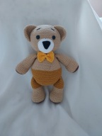 Mis maskotka - handmade szydelko