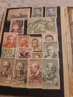 POCZTA RÓŻNE KRAJ CZECHOSŁOWACJA. LATA ,50, 60 TE. 48 ZNACZKÓW!!