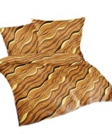 Pościel kora lux 180x200 + 2x70x80 guzik K 021-3 b-x