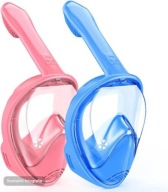 LITTLEJSY 2 maski pełnotwarzowe do nurkowania, snorkelingu S/M B132