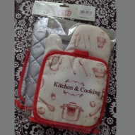 Rękawica kuchenna z podstawką-chwytakiem gruba