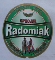 ETYKIETA PIWO POLSKIE SPECJAL RADOMIAK BROWAR KONSTANCIN