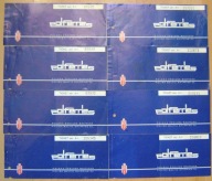 BILETY POLSKA ŻEGLUGA BAŁTYCKA -8 sztuk -lata 80-te Świnoujście -Ystad