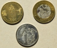 1 funt Dominikański 3 sztuki