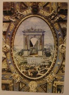 GDAŃSK. Ratusz Głównego Miasta. Malowidło na stropie Wielkiej Sali Rady