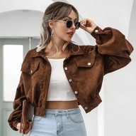 Kurtka damska bomber bez kaptura MODNA ZIMOWA LUŹNA ZWIEWNA rozmiar XL