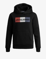 Jack&Jones bluza z kapturem 164 czarna hoody