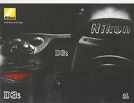 Katalog Prospekt Nikon D3s 16 stron PL