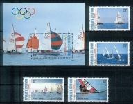 **88 COTE D'IVOIRE 950-53 BL.29 = 20€ - OLIMPIADA SEUL