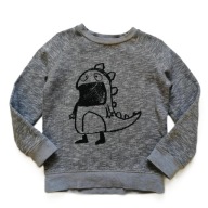 NEXT bluza chłopięca z nadrukiem DINO 116 cm