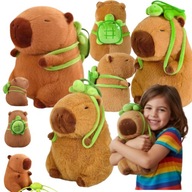 MASKOTKA KAPIBARA PRZYTULANKA BRĄZOWA PLUSZAK 25 CM PREZENT DLADZIECKA MIS