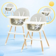 Krzesełko do karmienia Moby System dla dziecka, stabilne 91 x 45,5 x 56 cm