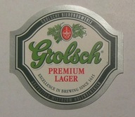 STARA ETYKIETA PIWO GROLSCH BROWAR KIELCE NA ZLECENIE BROK KOSZALIN