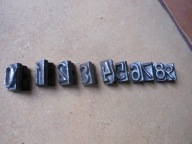 LEŚNICTWO CYFRY DO NUMERATORA