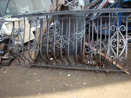 Poręcz kuta bariera balustrada z brzuchem tralka wys 96 cm dł. 197 i 132cm