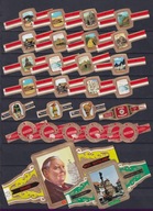 cygara, cygaretki, banderole reklamowe, lata 50/60, mix, /SZ1/