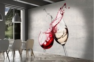 Fototapeta KIELISZKI WINA Do Kuchni salonu 200x200 Nowa