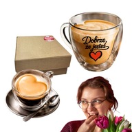 PREZENT NA DZIEŃ KOBIET SZKLANKA TERMICZNA KUBEK DLA DZIEWCZYNY ŻONY NIEJ