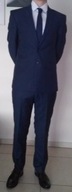 GIACOMO CONTI garnitur męski granatowy jednorzędowy rozmiar 176/100/90