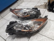 MAZDA 3 BL 2009-2013 LAMPA LEWA + PRAWA PRZÓD EUROPA ORYGINAŁ KOMPLETNE BDB