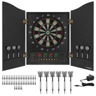Tarcza Elektroniczna Dart do Gry w Rzutki Lotki Zestaw 27 Gier 243