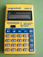 RETRO KALKULATOR LANGENSCHEIDT ALPHA 8 1983 R.