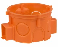 Puszki elektryczne podtynkowe Simet S60KF 60x41 mm pomarańczowe