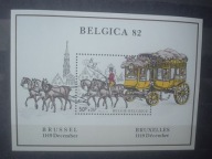 BLOK Mi 53 ** BELGIA POWÓZ POCZTOWY