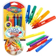 COLORINO KIDS KREDKI DO KĄPIELI 9 KOLORÓW WANNA DO WODY DLA DZIECKA