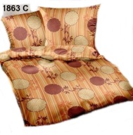 pościel z satyny 180x200 + 2x70x80 zamek S 1863 c D-pol