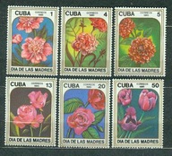 KUBA ** Dzień matki, KWIATY Mi 2943-48