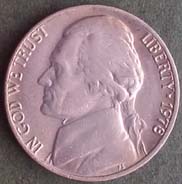 5 centów - 1978 USA - Thomas Jefferson
