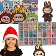 KALENDARZ ADWENTOWY LABUBU - DLA DZIECI POP MART PREZENT 24 FIGURKI 2025