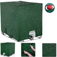 PLANDEKA POKROWIEC OSŁONA NA MAUZERA ZBIORNIK NA WODĘ MOCNA 1000L OTWORY