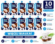 Protein Booster Pokket kokos mus proteinowy WPC 20g białka 10 szt