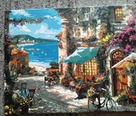 Obraz namalowany po numerach - Z sercem dla WOŚP