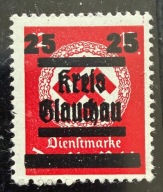 Niemcy wydanie lokalne Glauchau 1945r. Mi36 * gw. BPP, 26Euro