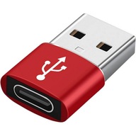 Adapter - Przejściówka - USB typ C na USB - stalowy
