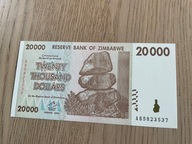 Zimbabwe - 20000 dolarów - 2008 - UNC