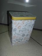 Puszka - pojemnik metalowy na makaron