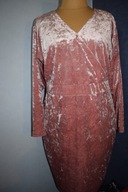 Pink Clove Piękna sukienka welurowa prawie nowa_46