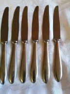 NOZE .OBIADOWE GERLACH<> CIEZKIE <>kompl.< >6,szt