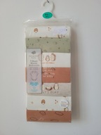 Primark body niemowlęce 7szt. krótki rękaw 56 cm