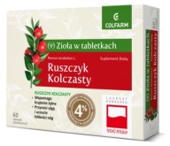 Suplement diety Colfarm Ruszczyk kolczasty 60 tabl. wspomagający krążenie
