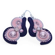 kolczyki sutasz perły Swarovski