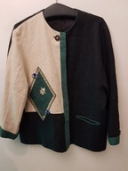 SALZBURGER LNIANA CARDIGAN MARYNARKA ŻAKIET LEN